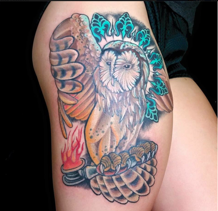 Owl Tattoo Design Thumbnail